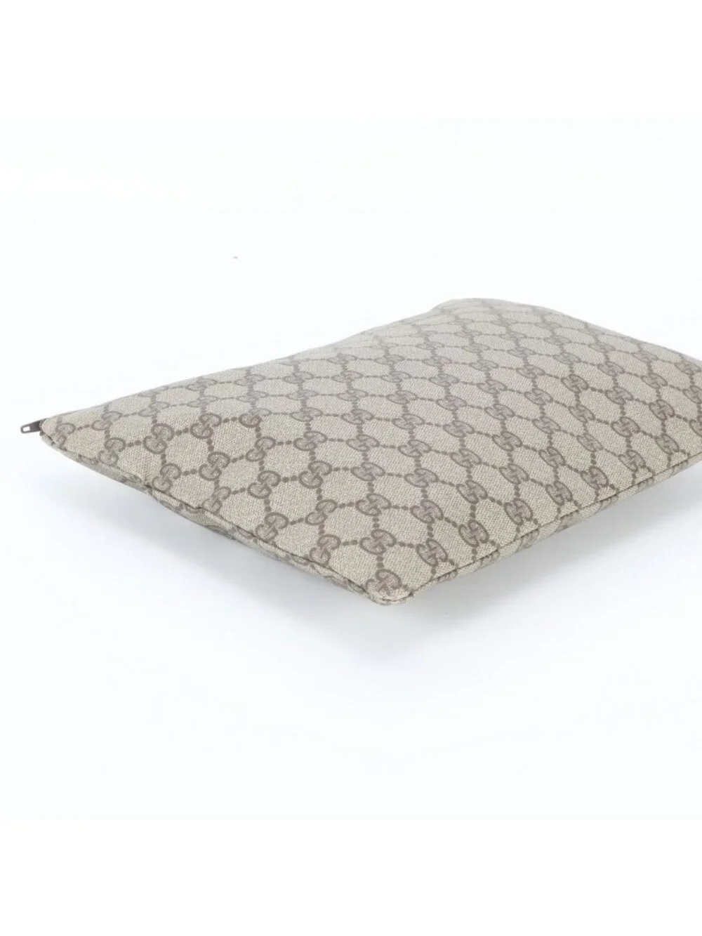 Gucci GG Supreme 012 904 Leather Clutch Pouch Business